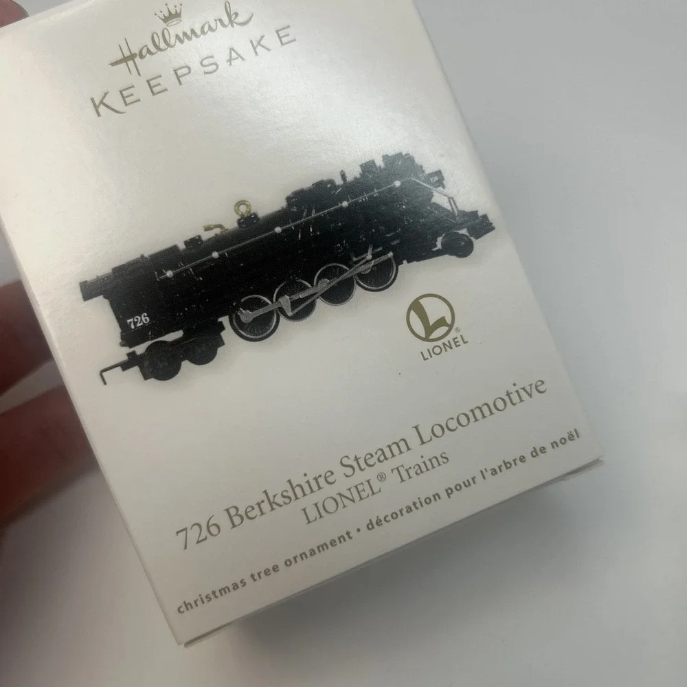 2011 Hallmark Keepsake Lionel 726 Berkshire Locomotive Tender Caboose Set of 3